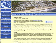 Tablet Screenshot of matunuckbeachproperties.com